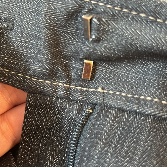 Black denim capris pants - Picture 8 of 8